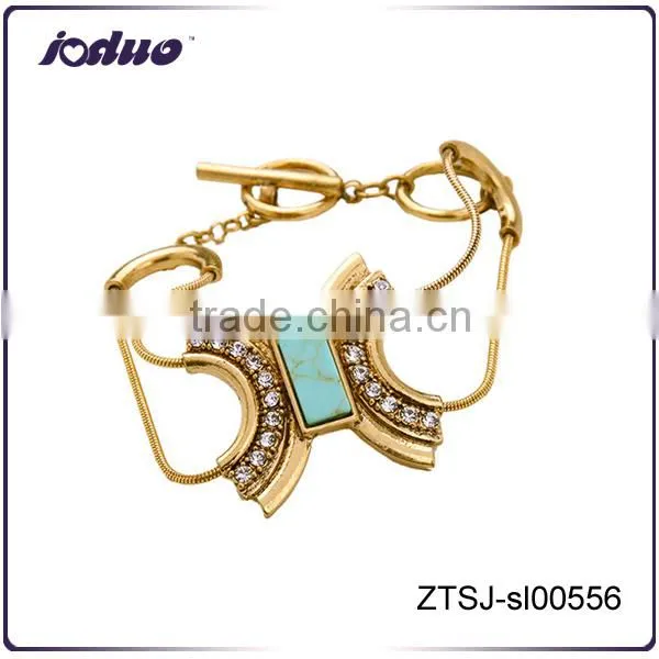 Top Sell Crystal Charm Natural Stone Bracelets