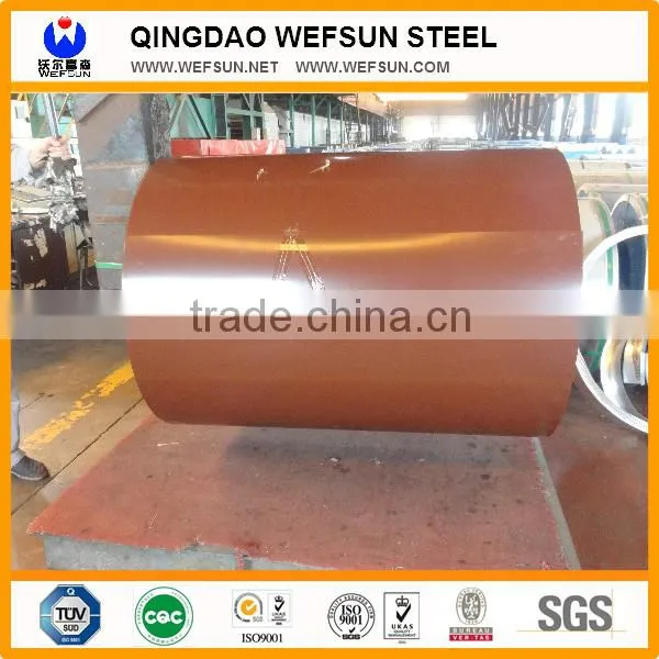 Hot Ddipped Steel Color Coated Coil PPGI Color Coil/sheet/plate Prepainted Galvanized Steel Coil/sheet/plate photo-4