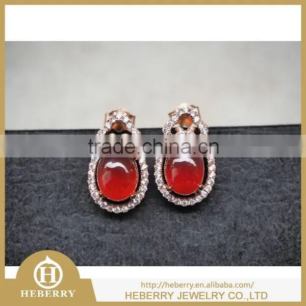Precious Garnet Gemstone Earring Crystal Wholesale photo-5