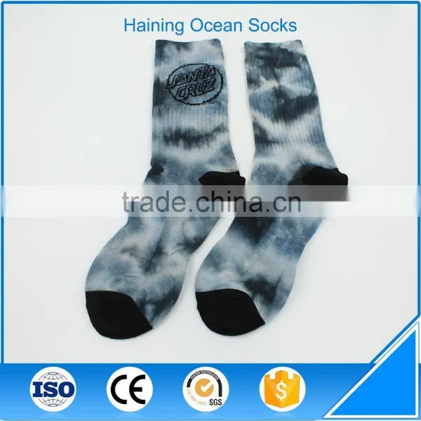 Elastic Tube Wholesale Custom Logo Sports Socks for Man photo-2