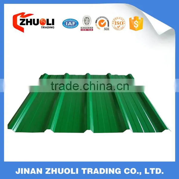 PPGI/color Coated Galvanized Corrugated Steel Roofing Sheet