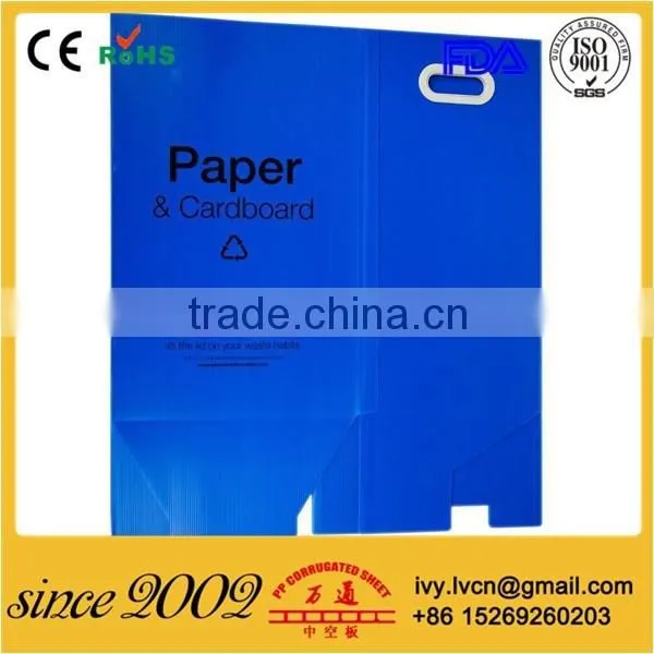 Customized Foldable Corrugated Plastic Storage Box photo-6