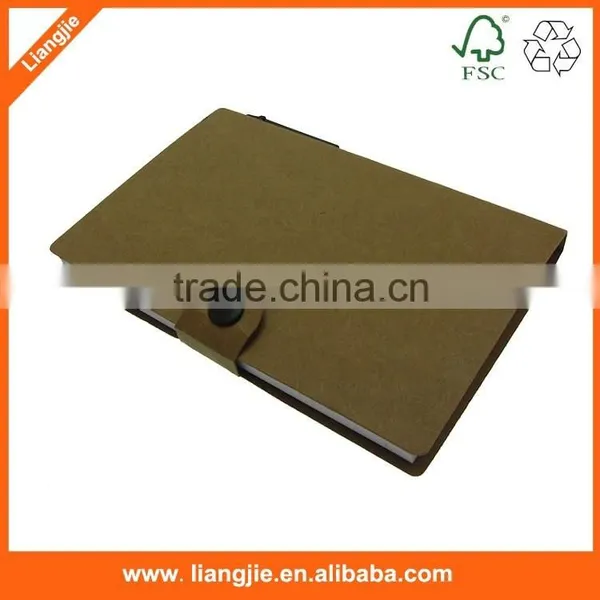 Recycler Combined Sticky Note Pad With Soft Cover,Cheap Promotional Self-adhesive photo-2