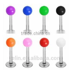 the Internal Threaded Monroe Piercing Jewelry Monroe Lip Ring & Labret Ring photo-3