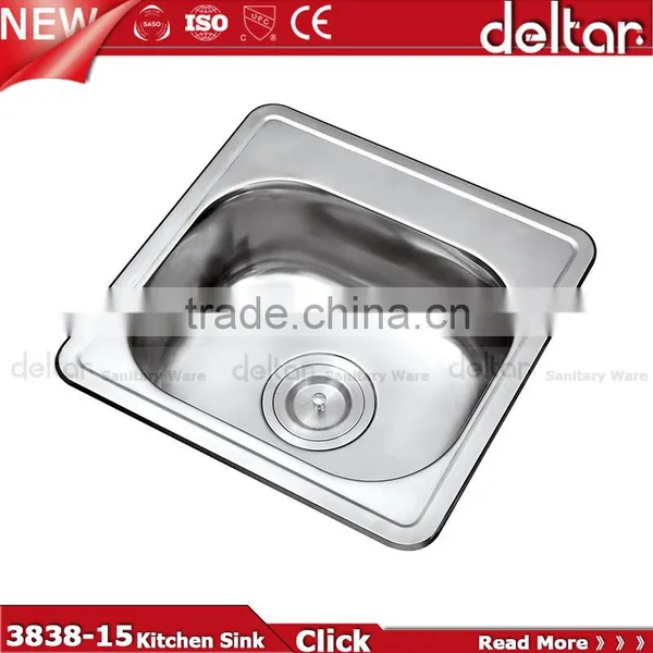 Guangdong Kitchen Bowl Single Kichen Sink Factory 304 Oval Shape Stainless Steel Kitchen Sink photo-4