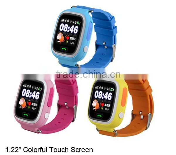 2016 New Kid GPS Q60 Smart Watch Wristwatch SOS Call Location Finder Locator Device Tracker for Kid Safe Anti Lost Monitor Watch photo-3