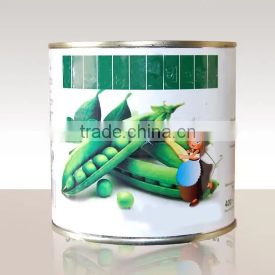 Made in China OEM ODM Cheap Ketchup Export Africa Saudi Arabia 227g 567g 2900g Green Peas Sauce Canned Green Peas Paste