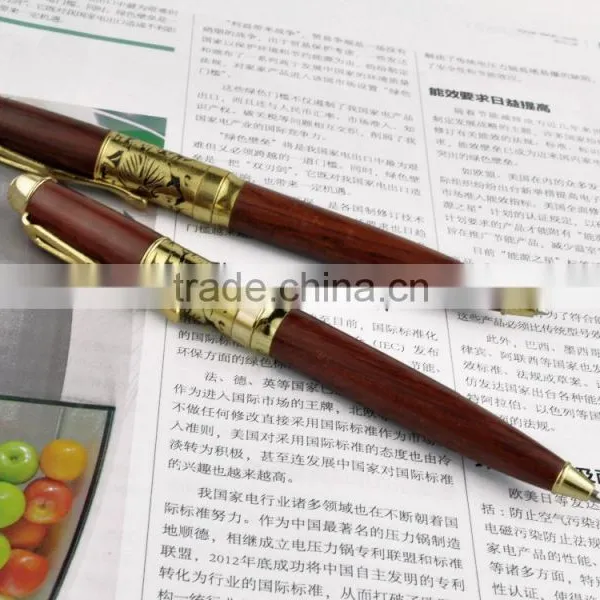 High Quality Wooden Ball Point Pen Wholesale Wood Roller Pen