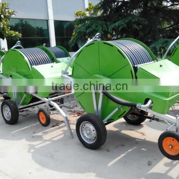 Hose Reel Irrigation Sprinkler 75-400TX, 75mm Diameter and 400meters Long, Watering Farm Land photo-6