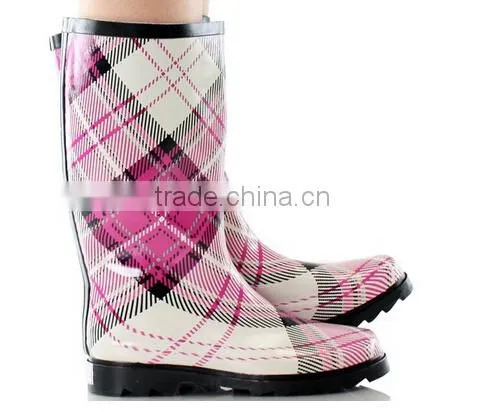 Women's Mid Calf Waterproof Rainboots photo-4