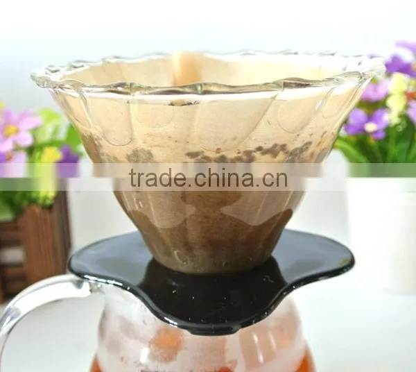 Coffee Server, Standard Glass Coffee Carafe, Coffee Pot With Coffee Filter Paper Set photo-3