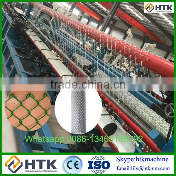 HTKfactory 2000-4000 mm Width Chain Link Fence Machine Single Feeding photo-6