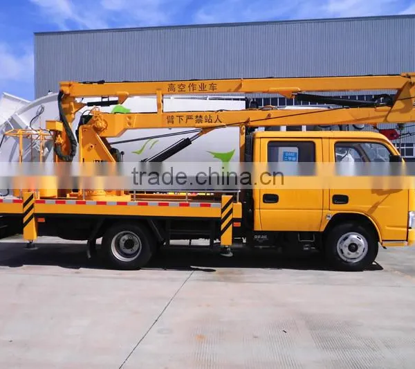 4x2 Dongfeng Double Cab Overhead Working Truck photo-3