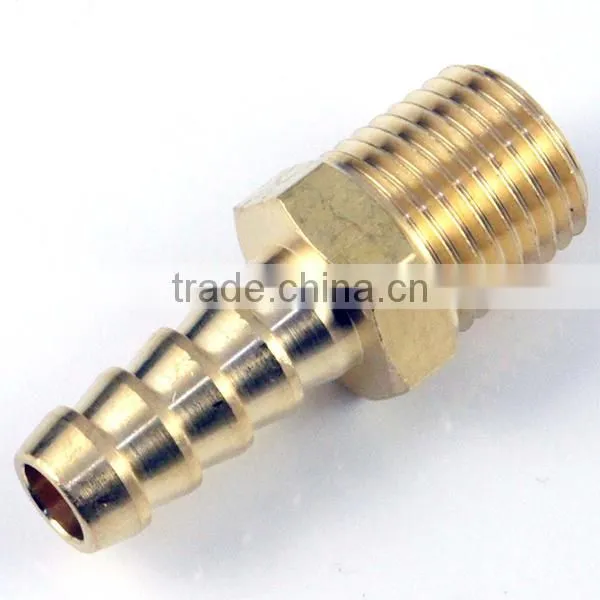 1/4" BSP Female Brass Union With 8mm Hosetail Used for Brake Fluid Reservoir photo-3