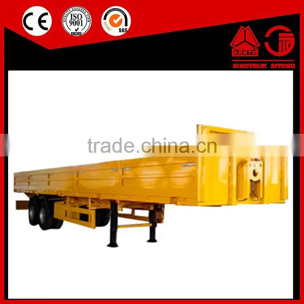 Heavy Duty Truck Side Wall Semi Trailer for Online Shopping photo-4