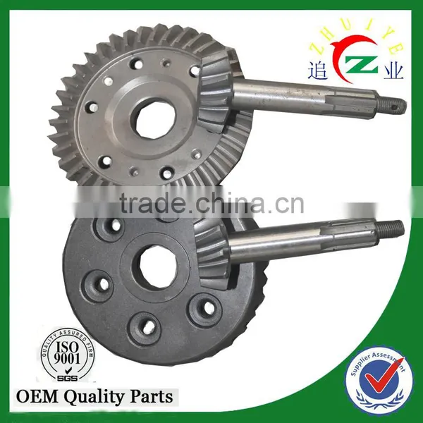 Auto Rickshaw Parts Steel Spiral Bevel Gears Driving Bevel Gear for Tricycle photo-3