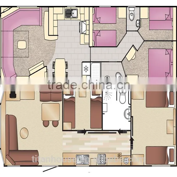 Easy Assemble Customized Static Caravan for Sale photo-2