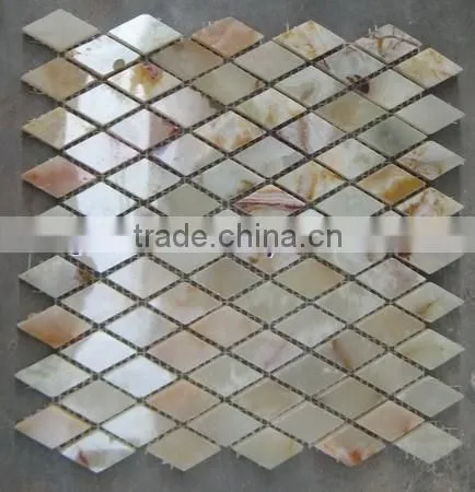 NEW COMMING 2017 NEW PRICE LIGHT GREEN ONYX MOSAIC TILES COLLECTIONS photo-2