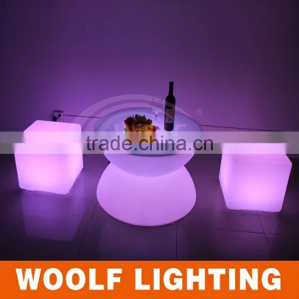 10CM RGB Color Change Night Club, Party LED Cube,waterproof Led Cube Chair Lighting photo-4