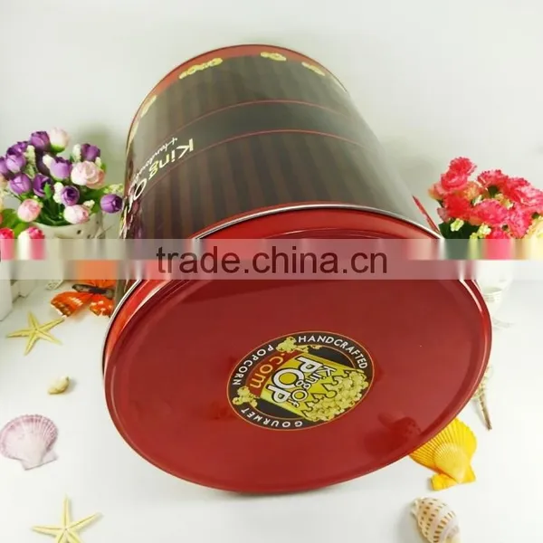 Wholesale New Design Empty Popcorn Tin Can photo-2