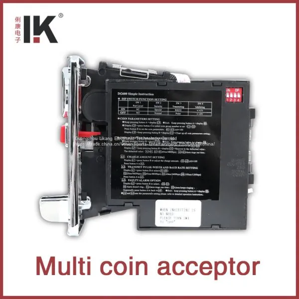Coin Operated Machne Multi Coin Acceptor for 6 Coins photo-4