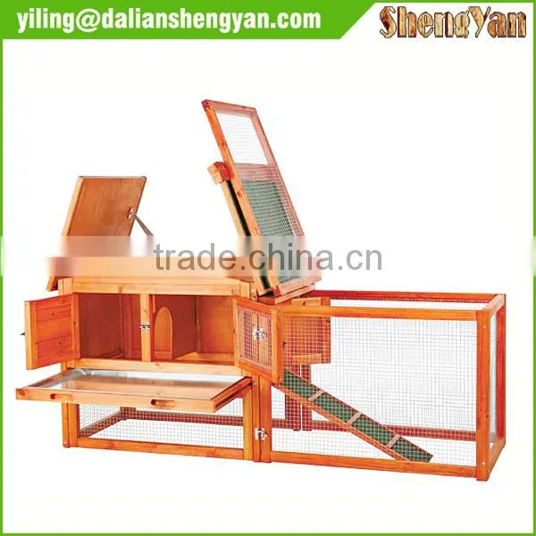 China Wooden Rabbit Hutch photo-2
