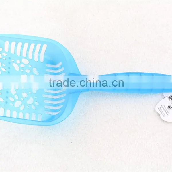 Assorted Colours Pet Handle Scoop Litter Spoon Cat Handle Scoop Easily Remove Large Clumps photo-3