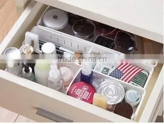 Fashion 3 Lattices Sundries Plastic Divided Storage Box/DIY Storage Box photo-6