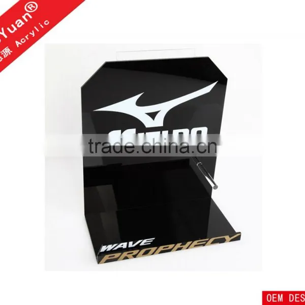 Top Grade Black Acrylic Shoes Display Stand photo-4