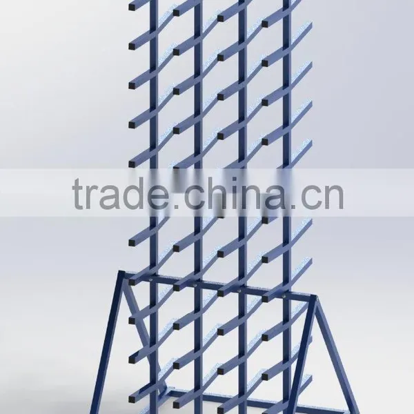 SDI_1061D 2 Way Floor Standing 88 Vinyl Roll Rack photo-2