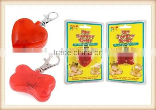 Pet Dog Bone Charms Accessories Led Light Hooked On Dog Collar Pet Dog Cat Identity Address Card Marking Tool Pet Product 1XQ136 photo-3
