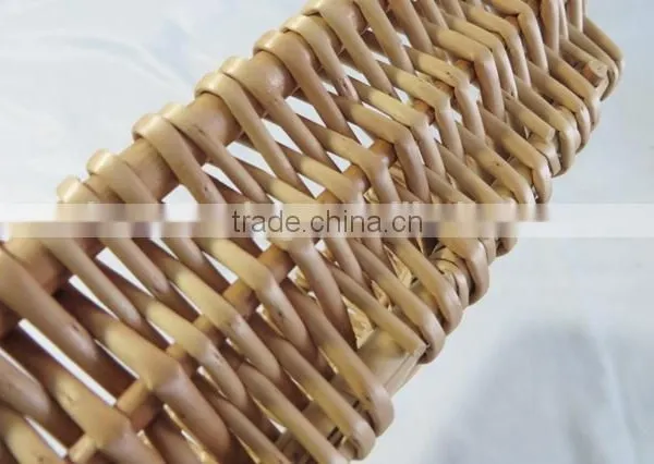 Handmade Decorative Washable Disposable Unique Natural Wicker Tray Basket photo-5