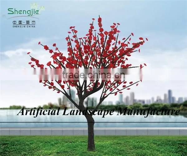 After-service Accepted Decorative Tree Silk/plastic Peach Blossom Cherry Blossom photo-4