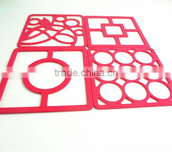 16096 Silicone High Temperature Heat Insulation Mat Kitchenwares Silicone Mat Flexible Silicone Heating Mat photo-5
