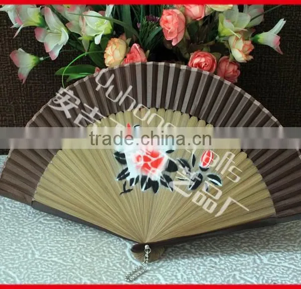 Beautiful Bamboo Printting Hand Fan photo-3