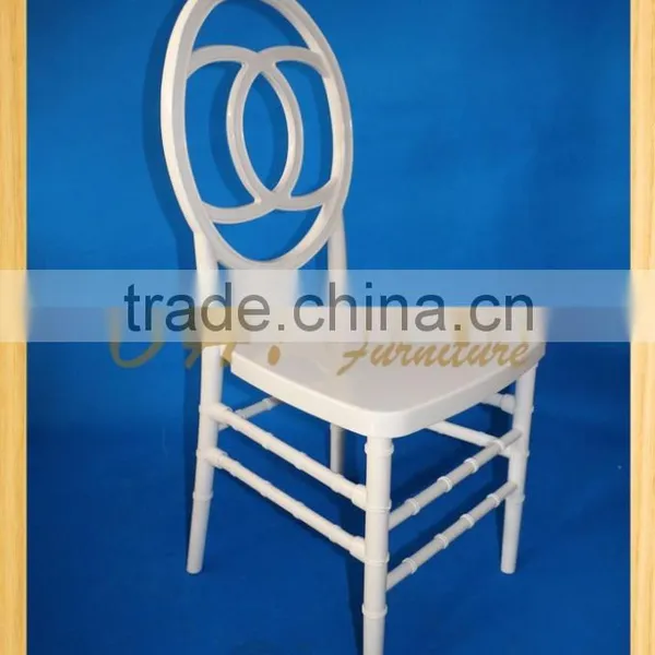 Crystal Wedding White Resin Banquet Chairs Wholesale photo-5