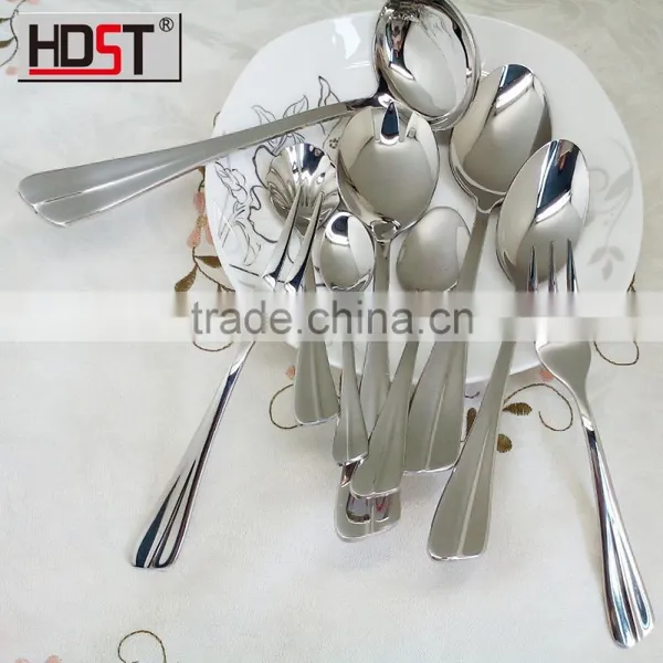 German Stainless Steel Cutlery Restaurant Good Quality 30pcs Kinds of Flatware Set photo-3