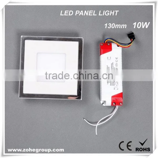 JC036 GLASS EDGE SQUARE 13CM 10W LED PANEL LIGHT