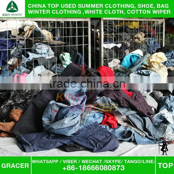 From China Second Hand Ladies 3/4 Pants Used Clothing Malaysia/New York Style photo-4