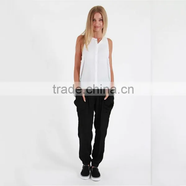 Cotton Trousers New Design Terry Knitted Soft Pants Sex Pants