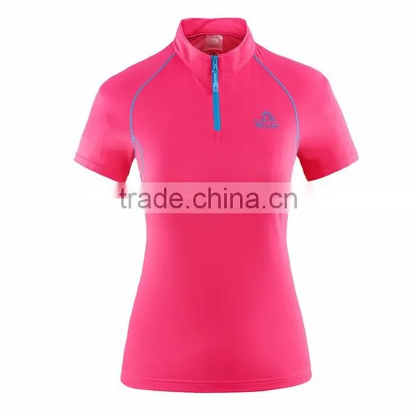 2017 Summer High Quality Women Stand Collar T-shirt photo-3