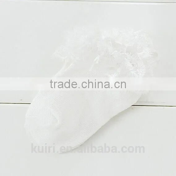 Summer Baby Girls Kids Toddler White Pink Cotton Lace Ruffle Princess Mesh Socks Children Breathable Short Ankle Sock photo-6