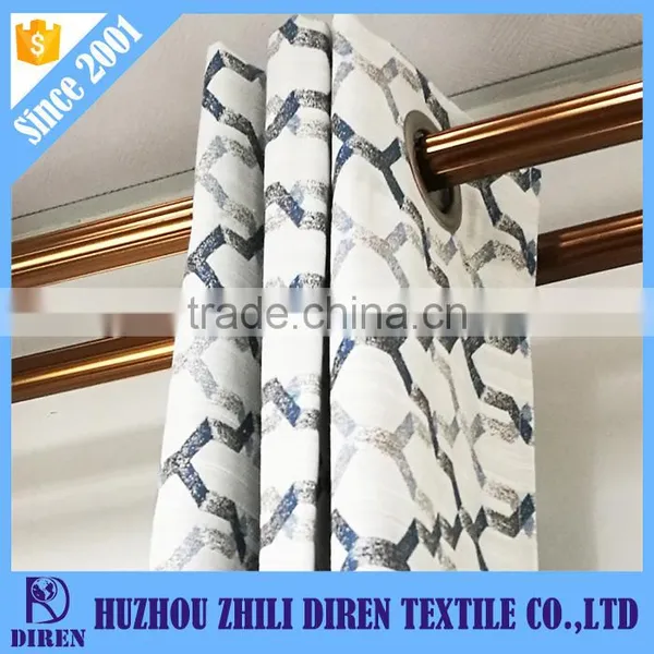 2017 Hot Sale Simple Design Half Shading Window Curtains for Living Room photo-5