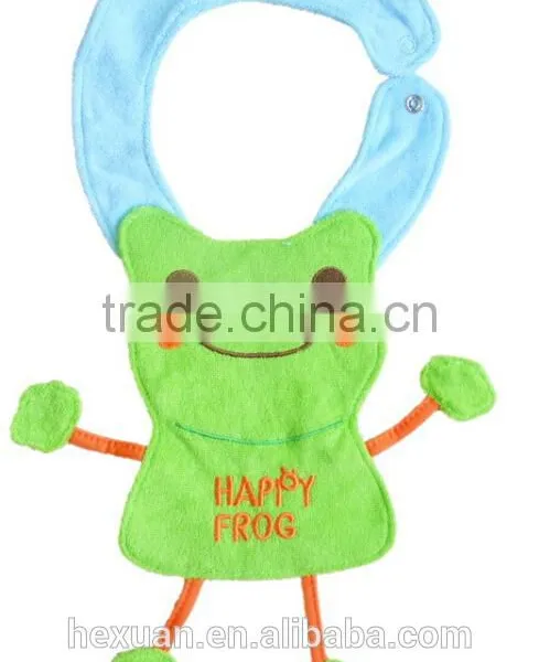 12 Designs Stocked ,animal Fancy Baby Bibs , Cheap Cotton Baby Bib photo-5