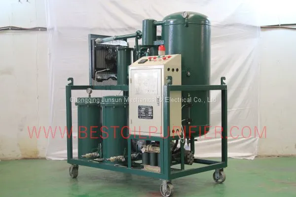 Equipamiento de filtración de aceite hidráulico de tipo continuo de alta calidad