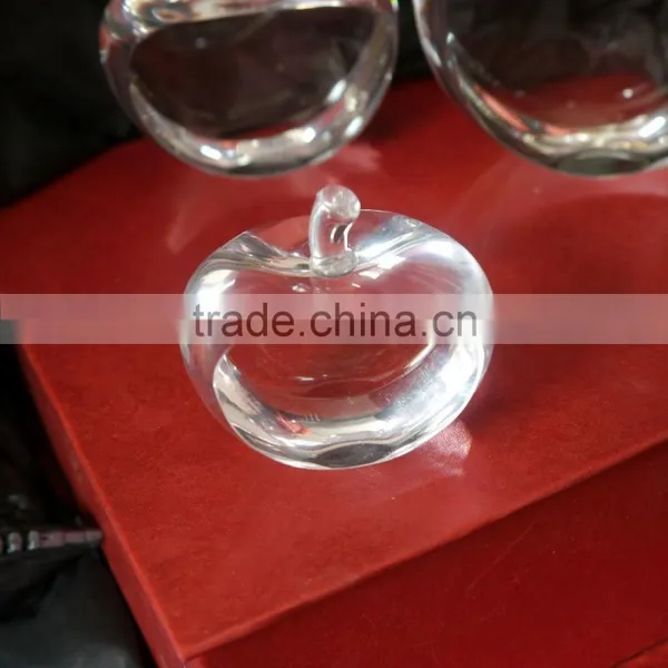 3D Laser Carving Crystal Apple for Wedding Gifts and Home Decorations photo-6