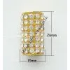 Rhinestone Spacer Bead