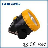 LED Cordless Miners Headlamp, IP 65 Mining Headlight, Atex Certified Miners Cap Lamp of Best Quality photo-3