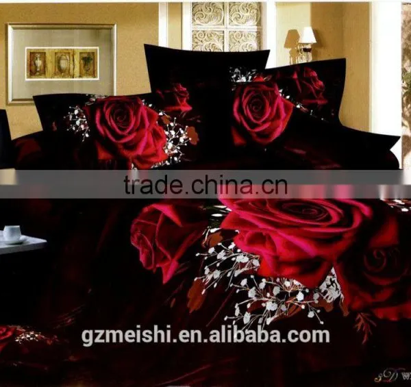 3D Red Rose Bedding Set 3d Comforter Set photo-6