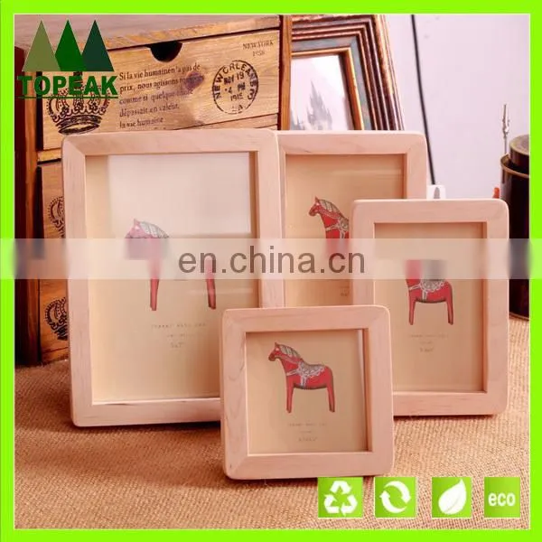 Retro European White Simple Wooden Frames Designs / Wooden Picture Frame /Carved Hollow Frame Wedding Love Photo Frames photo-3